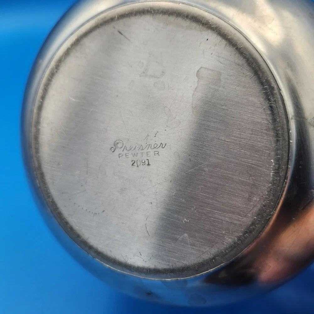 Preisner pewter pitcher